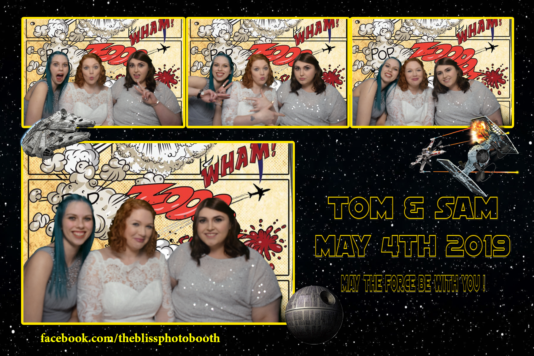 Tom and Sam | View more photos from the event at gallery.blissbooth.co.uk/u/BlissBooth/Tom-and-Sam